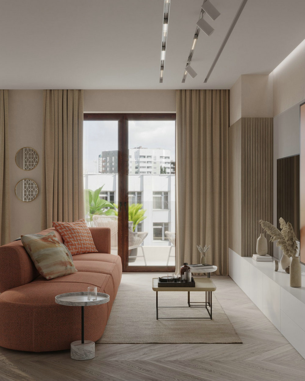 一江璟城網(wǎng)紅輕奢風格裝修效果圖